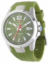 Swiss Alpine Military by Grovana Herrenuhr olive 7058.1838 10ATM Swiss Made - 1