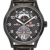 Swiss Alpine Military Retrograde 1742.1537sam Schweizer Uhr Box Stahlblech PVD schwarz Zifferblatt schwarz Gurt Leder schwarz Kalender Big Date Kalender wöchentlichen retrogrado Nadel - 1