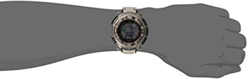 Titanium Multi-Band 6 Atomic Triple Sensor Solar Pathfinder ProTrek Digital - 2