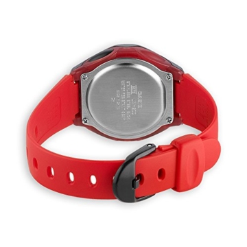 Uhr Cronometro Digital Frau Typ Crewman Gehäuse und Armband Kunstharz rot C0034 - 2