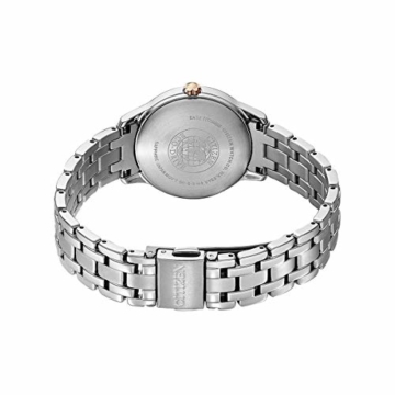 Citizen Damen Analog Quarz Uhr mit Titan Armband EM0726-89Y - 3