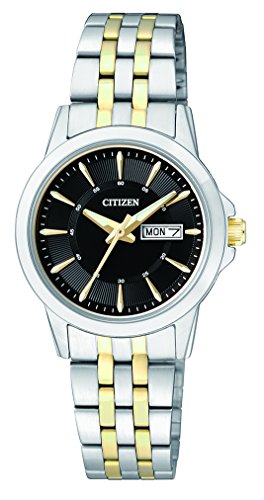 Citizen Damen-Armbanduhr Analog Quarz Edelstahl EQ0608-55EE - 1