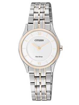 Citizen Damen-Armbanduhr XS Analog Quarz Edelstahl beschichtet EG3225-54A - 1