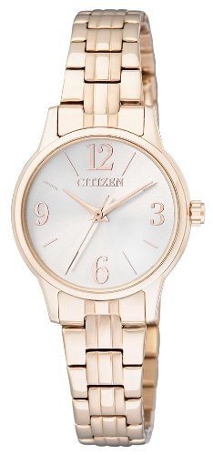 Citizen Damen-Armbanduhr XS Analog Quarz Edelstahl beschichtet EX0293-51A - 1