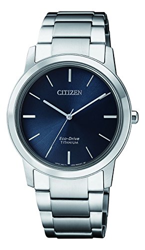 Citizen Damen Chronograph Solar Uhr mit Titan Armband FE7020-85L - 1