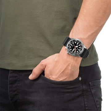 Citizen Herren Analog Automatik Uhr mit Kautschuk Armband NH8380-15EE - 2