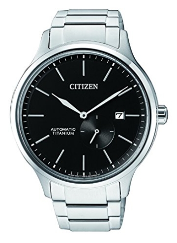 Citizen Herren Analog Mechanik Uhr mit Titan Armband NJ0090-81E - 1