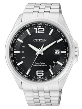Citizen Herren Analog Quarz Uhr mit Edelstahl Armband CB0010-88E - 1