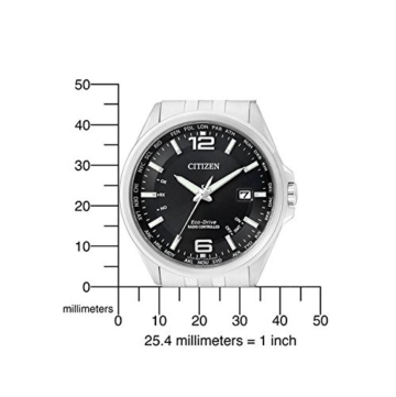 Citizen Herren Analog Quarz Uhr mit Edelstahl Armband CB0010-88E - 2