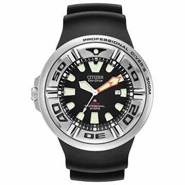 Citizen Herren Analog Quarz Uhr mit Gummi Armband BJ8050-08E - 1