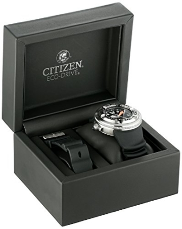 Citizen Herren Analog Quarz Uhr mit Gummi Armband BJ8050-08E - 2