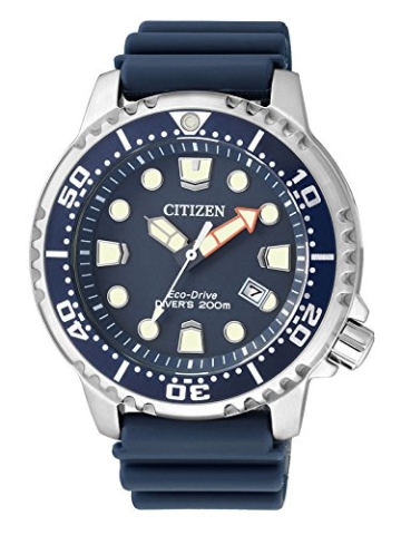 Citizen Herren Analog Quarz Uhr mit Plastik Armband BN0151-17L - 1