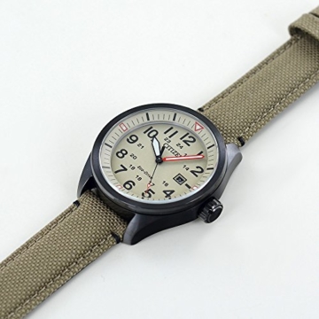 Citizen Herren Analog Quarz Uhr mit Textil Armband AW5005-12X - 3