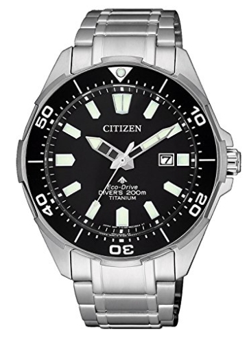 Citizen Herren Analog Quarz Uhr mit Titan Armband BN0200-81E - 1