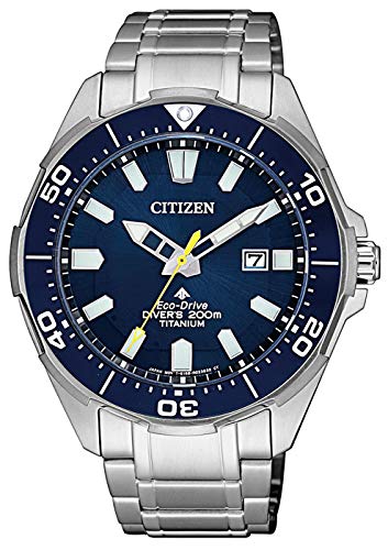 Citizen Herren Analog Quarz Uhr mit Titan Armband BN0201-88L - 1