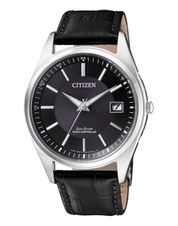 Citizen Herren Analog Solar Uhr mit Leder Armband AS2050-10E - 1