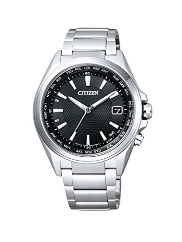 Citizen Herren-Armbanduhr Radio Controlled Analog Quarz Titan CB1070-56E - 1