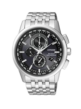 Citizen Herren-Armbanduhr Radio Controlled Chronograph Quarz Edelstahl AT8110-61E - 1