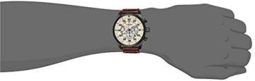 Citizen Herren-Armbanduhr XL Chronograph Quarz Leder CA4215-04W - 5
