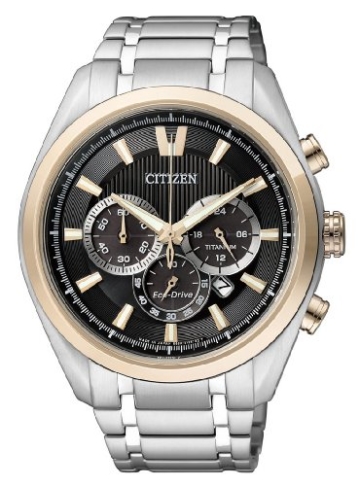 Citizen Herren-Armbanduhr XL Super Titanium Chronograph Quarz Titan CA4014-57E - 1