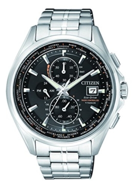 Citizen Herren Chronograph Quarz Uhr mit Titan Armband AT8130-56E - 1