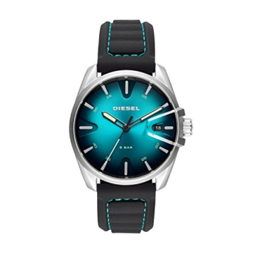 Diesel Herren Analog Quarz Smart Watch Armbanduhr mit Silikon Armband DZ1861 - 1