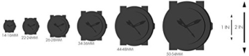 Diesel Herren Analog Quarz Uhr mit Leder Armband DZ1847 - 4