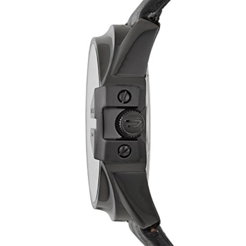 Diesel Herren-Armbanduhr Analog Quarz One Size, schwarz, schwarz - 2