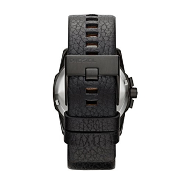 Diesel Herren-Armbanduhr Analog Quarz One Size, schwarz, schwarz - 3