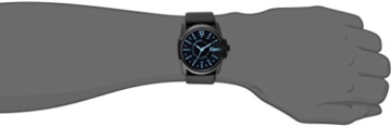 Diesel Herren-Armbanduhr Analog Quarz One Size, schwarz, schwarz - 5