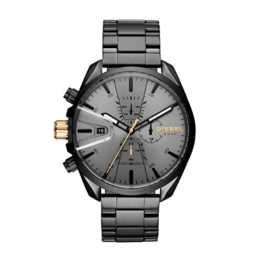 Diesel Herren Chronograph Quarz Uhr mit Edelstahl Armband DZ4474 - 1