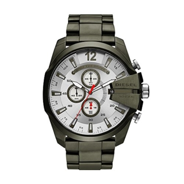 Diesel Herren Chronograph Quarz Uhr mit Edelstahl Armband DZ4478 - 1