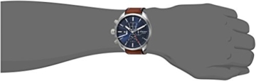 Diesel Herren Chronograph Quarz Uhr mit Leder Armband DZ4470 - 3