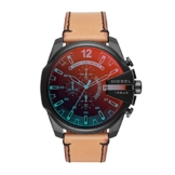 Diesel Herren Chronograph Quarz Uhr mit Leder Armband DZ4476 - 1