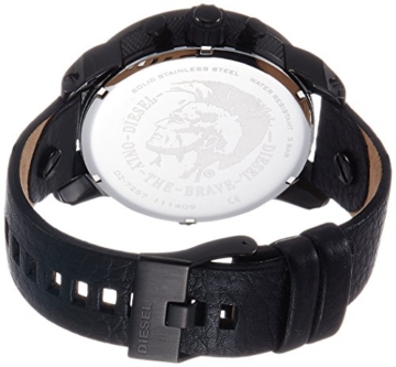 Diesel Herren Chronograph Quarz Uhr mit Leder Armband DZ7257 - 2