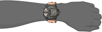 Diesel Herren Chronograph Quarz Uhr mit Leder Armband DZ7406 - 2