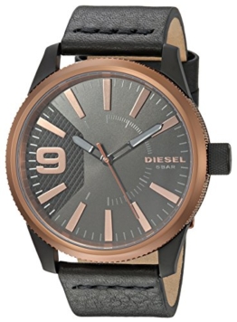 Diesel Herren Quarz Uhr mit Leder Armband DZ1841 - 1