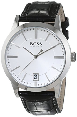 Hugo Boss Herren-Armbanduhr Analog Quarz Leder 1513130 - 1