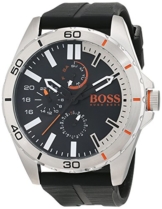 Hugo Boss Orange Herren Armbanduhr, Quarz, mehrere Zähler auf dem Zifferblatt, Silikonarmband -  1513290 - 1