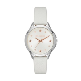 Karl Lagerfeld Damen Analog Quarz Smart Watch Armbanduhr mit Leder Armband KL3014 - 1