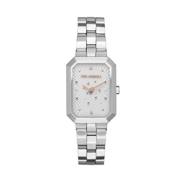 Karl Lagerfeld Damen Analog Quarz Uhr mit Edelstahl Armband KL6105 - 1