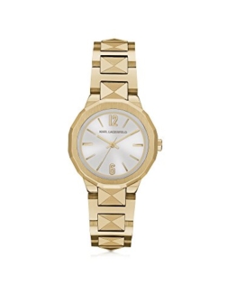 Karl Lagerfeld Damen Kl3403 Gold Stahl Uhr - 1