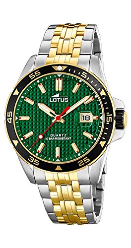 Lotus Herren-Armbanduhr 18652/2 Stahl zweifarbig - 1