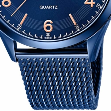 LOTUS Herren Uhr Elegant 18632/1 Edelstahl Armbanduhr Minimalist blau UL18632/1 - 3