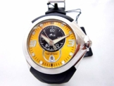 Lotus Uhr 15325/4 mit Kalender, Nadel und fluoreszierendem Indizes und schwarzem Armband aus Kautschuk - 1