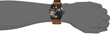 Hugo Boss Orange Herrenarmbanduhr Quartz Analog mit braunem Lederarmband 1513316 - 2