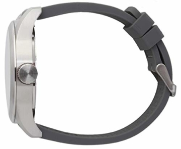 Hugo Boss Orange Paris Herren-Armbanduhr Quartz Analog mit grauem Silikon Armband 1513251 - 3
