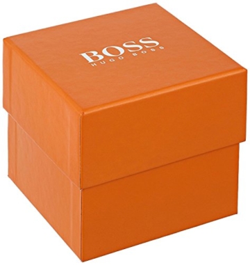 Hugo Boss Orange Paris Herren-Armbanduhr Quartz Analog mit grauem Silikon Armband 1513251 - 7