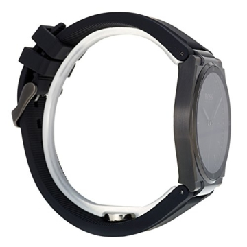 Hugo BOSS Unisex Analog Quarz Uhr mit Silikon Armband 1513565 - 7