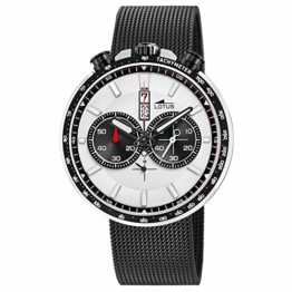 LOTUS Herren Uhr Sport 10139/1 Edelstahl Armbanduhr Khrono schwarz UL10139/1 - 1